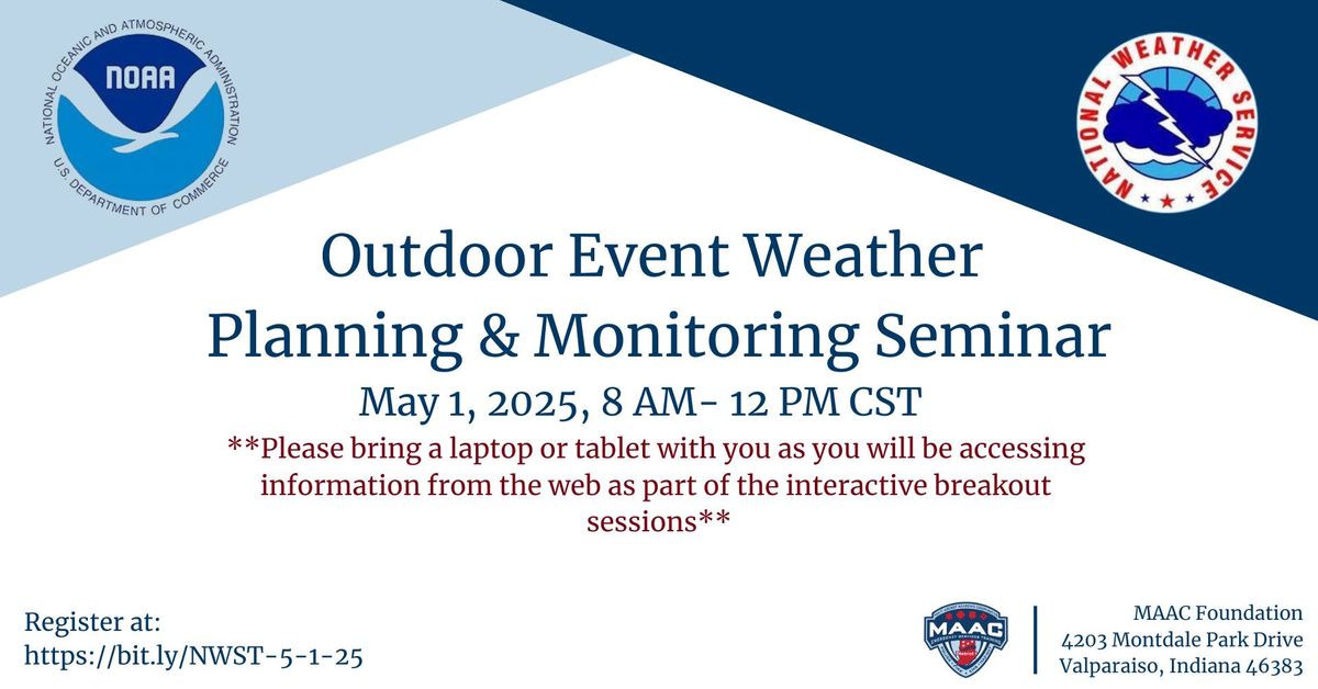 Outdoor Event Weather Planning & Monitoring Seminar