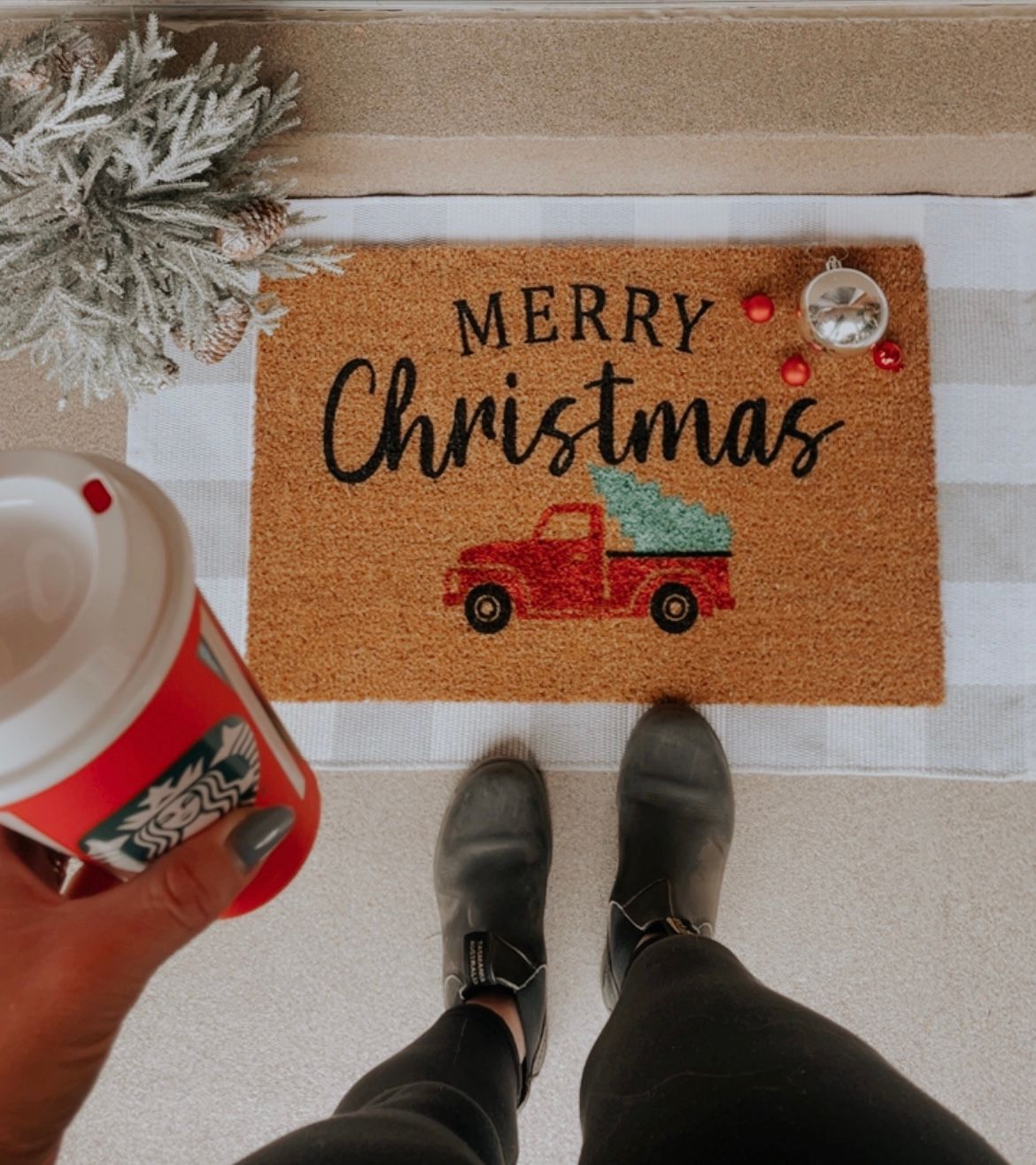 Custom Christmas Mat Workshop