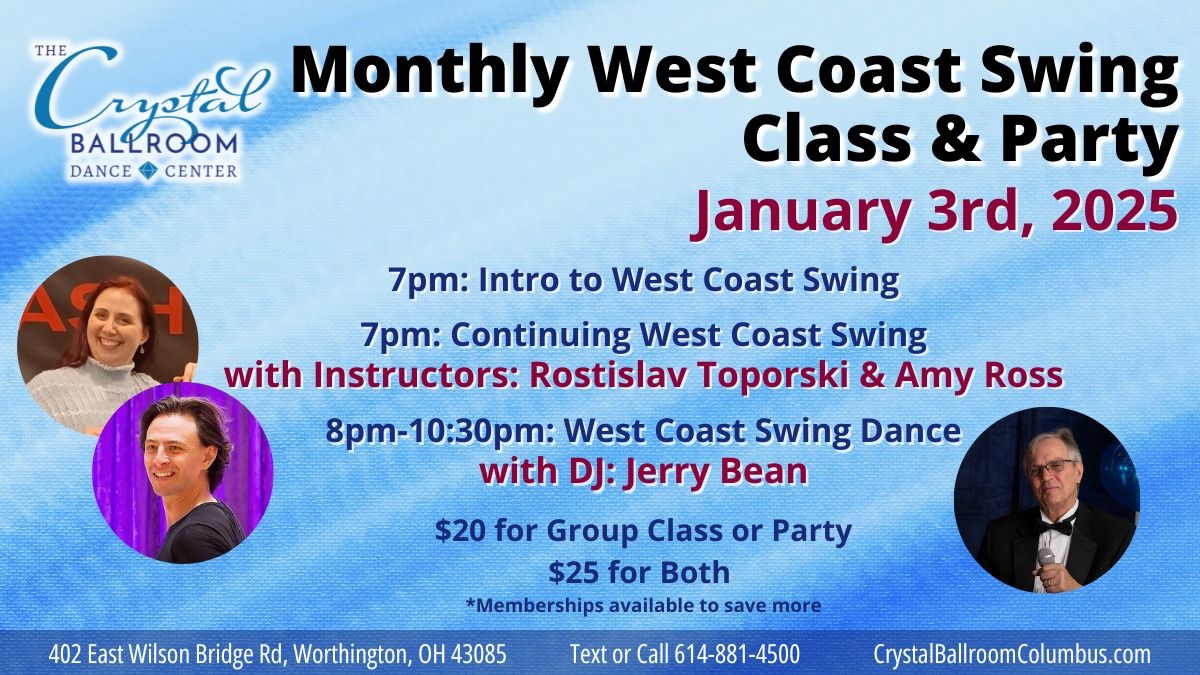 West Coast Swing - January Party