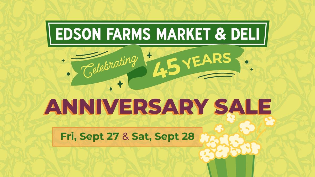 45th Anniversary Sale