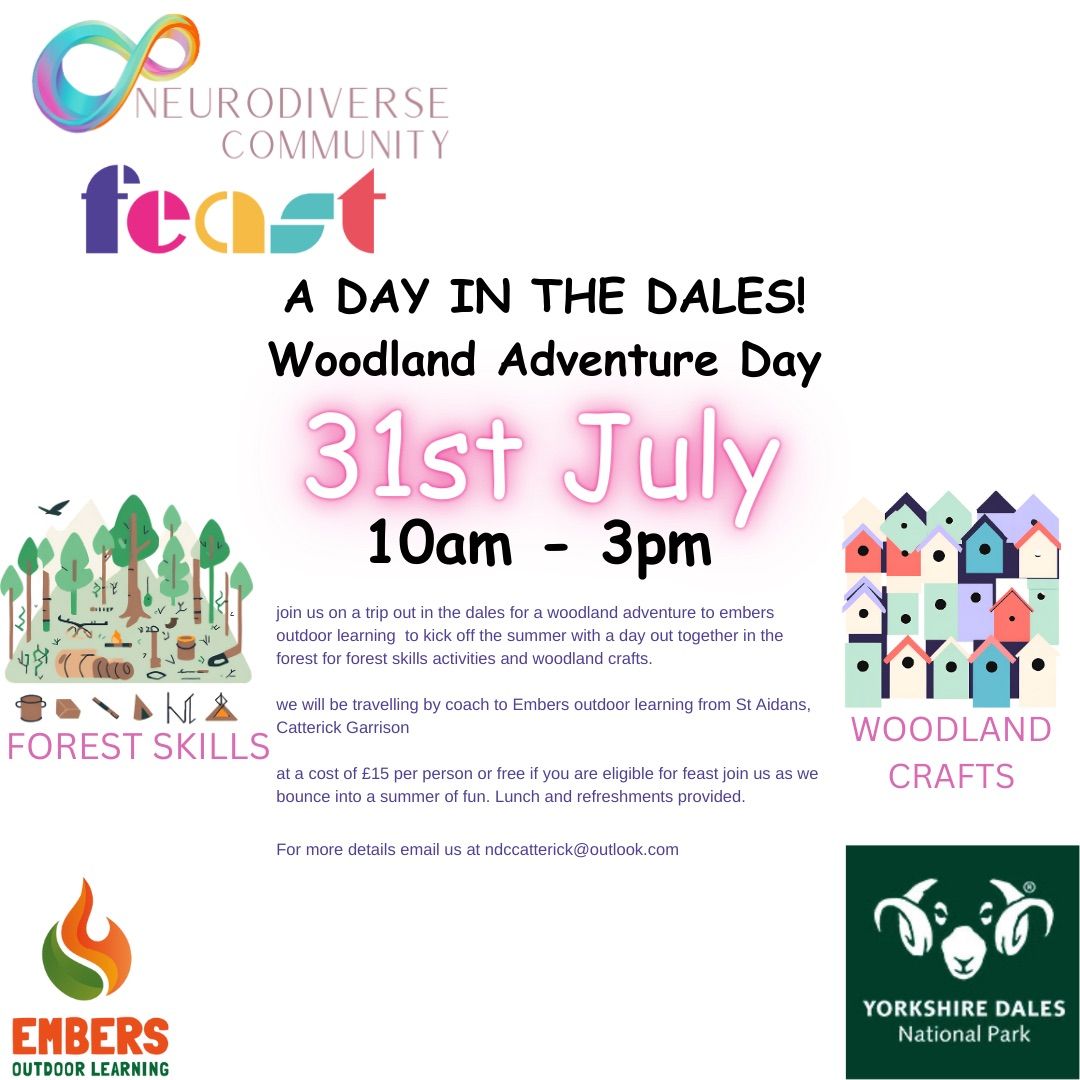 A day in the dales - woodland adventure day