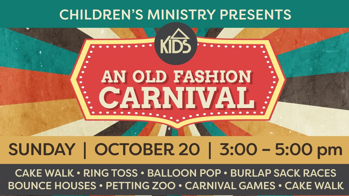 An Old Fashion Fall Carnival