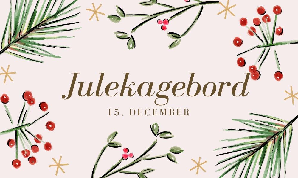 Julekagebord