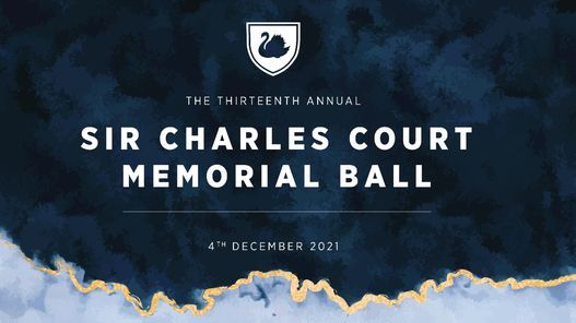 SOLD OUT - 13th Annual Sir Charles Court Memorial Ball with Andrew Hastie MP