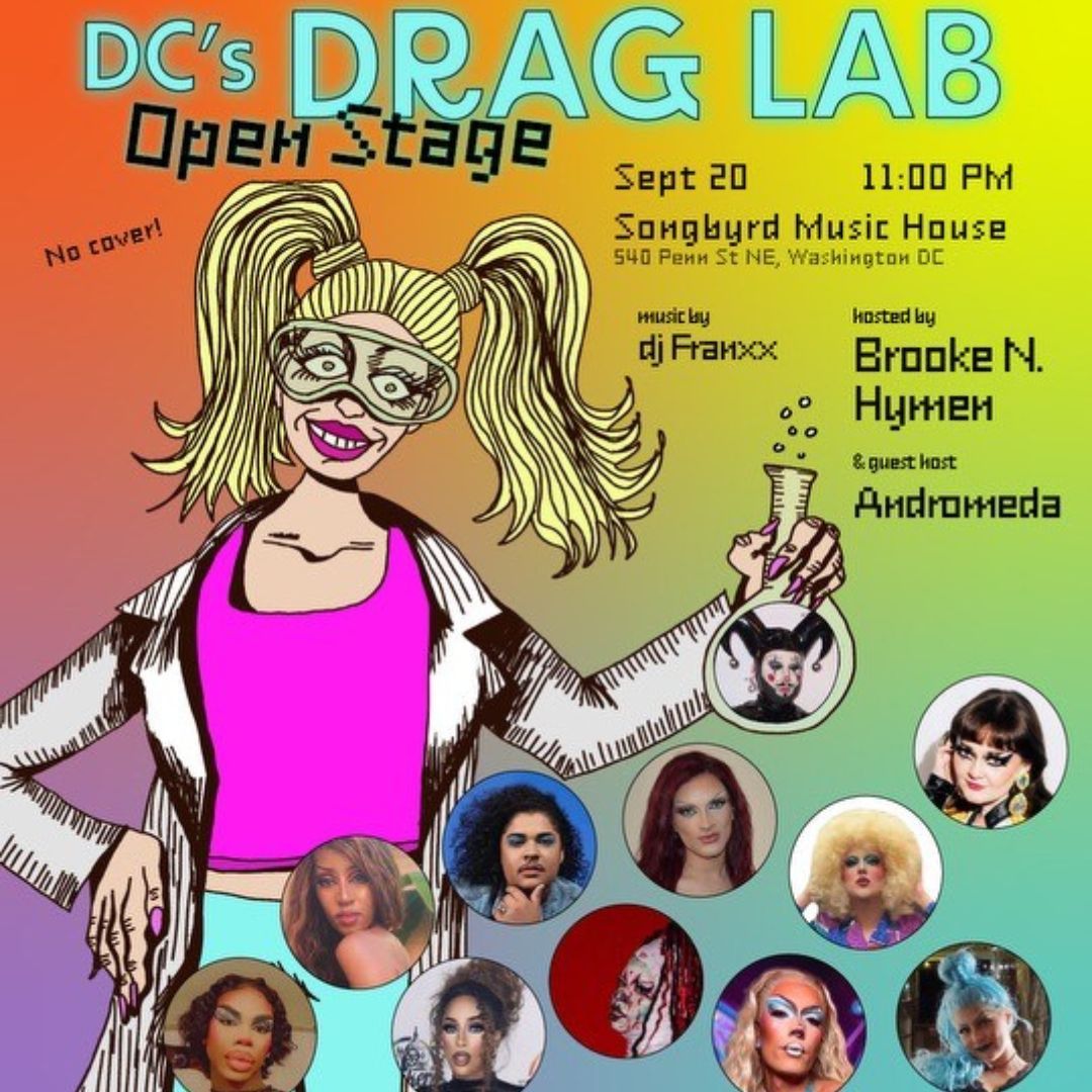 DC's Drag Lab Openstage at Songbyrd DC