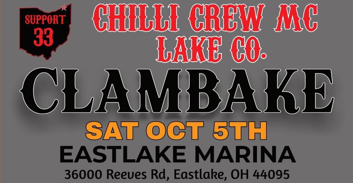 2024 Chilli Crew MC Lake Co Clambake 