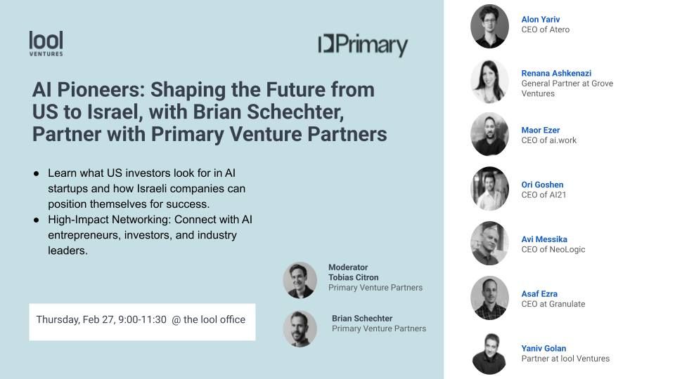 AI Pioneers: Shaping the Future from US to Israel