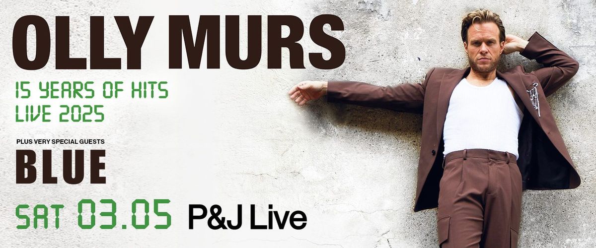 Olly Murs at P&J Live Aberdeen