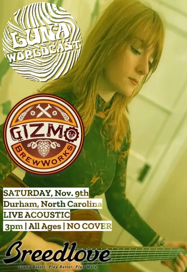 Live at Gizmo Brew Works in Durham, NC!