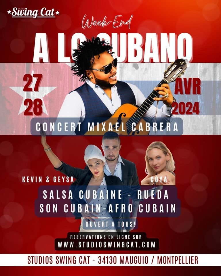 A Lo Cubano - Stage de Salsa + Concert Mixael Cabrera