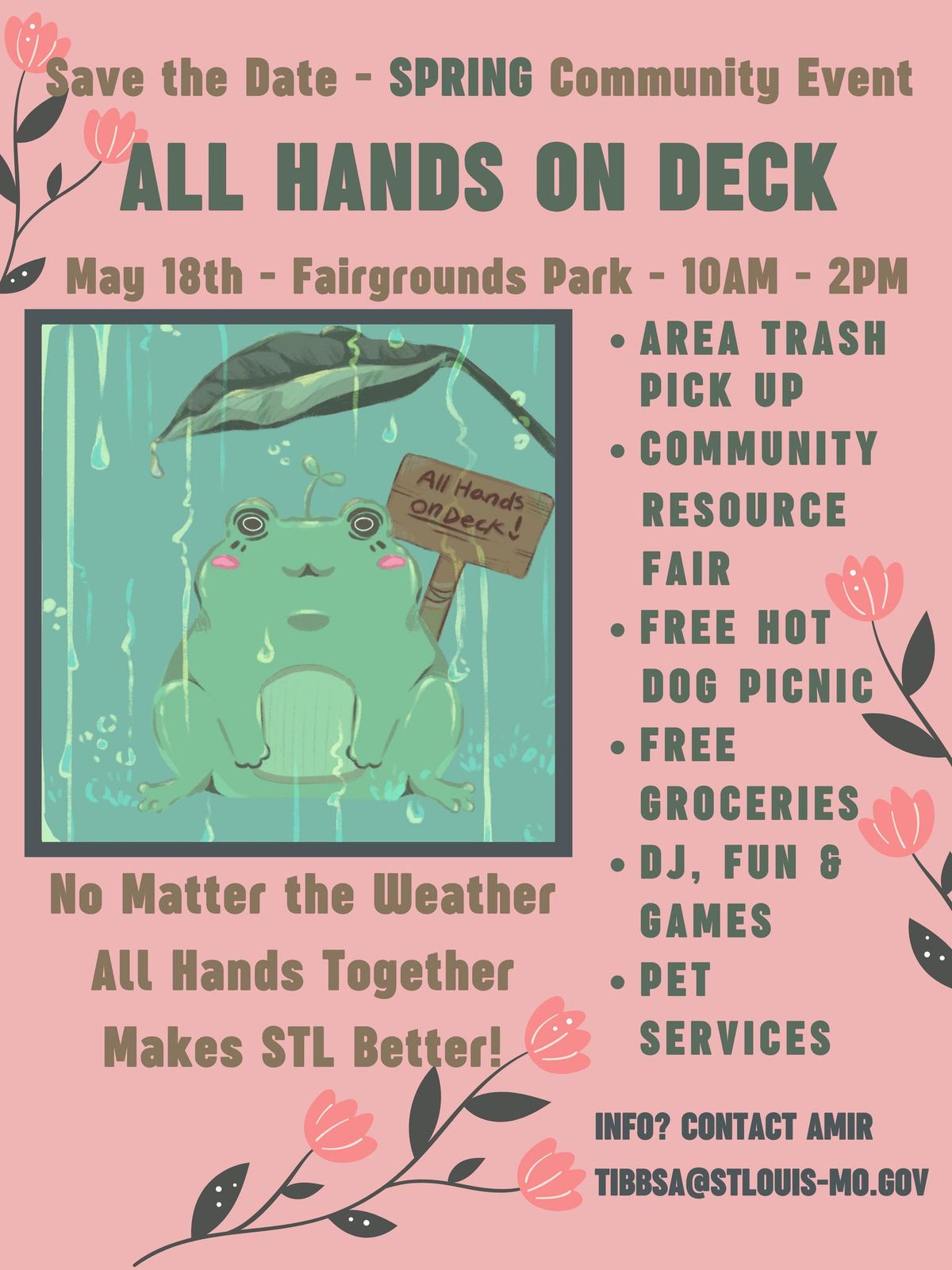 All Hands on Deck Spring Community Event