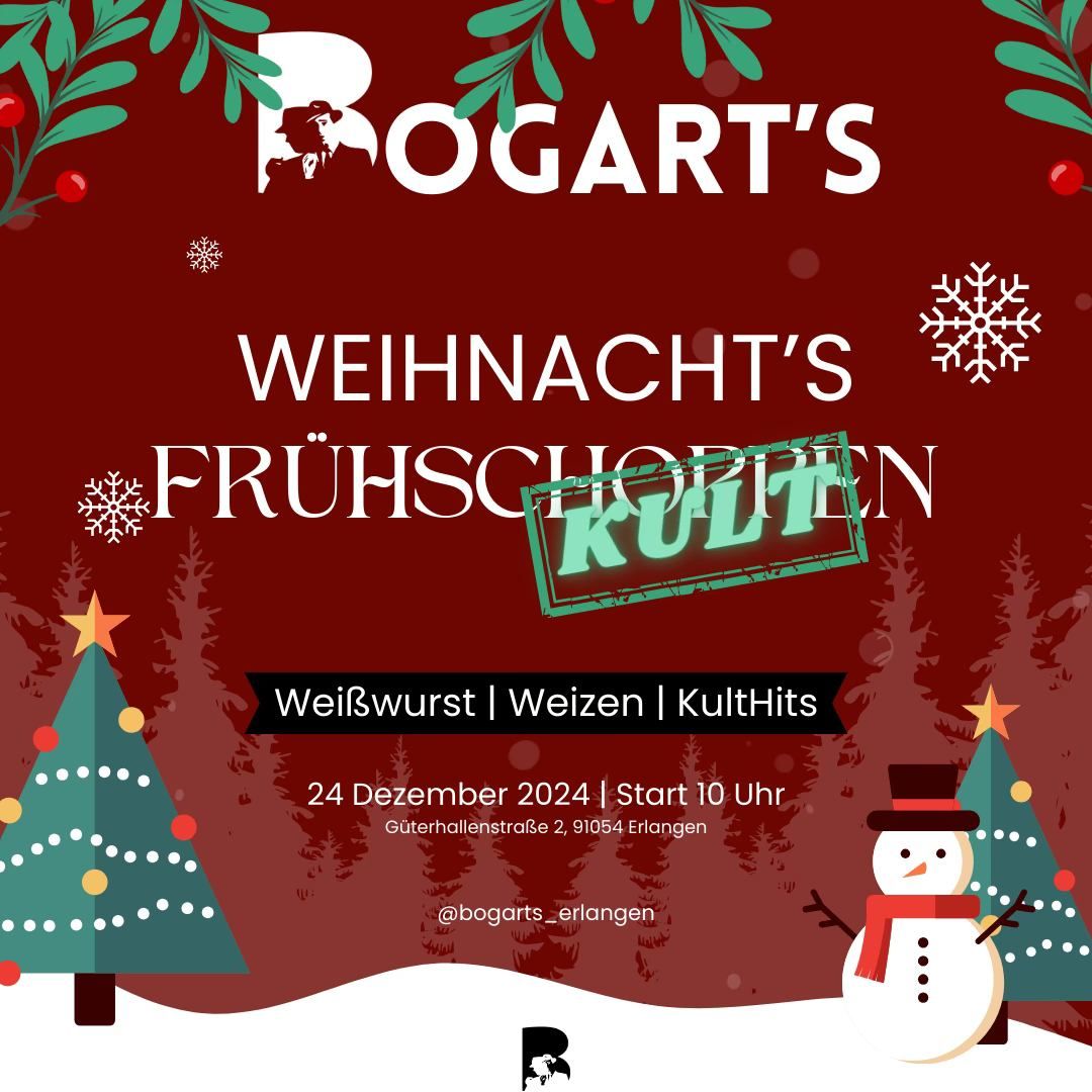 Bogart's Weihnachtsfr\u00fchschoppen I KULT