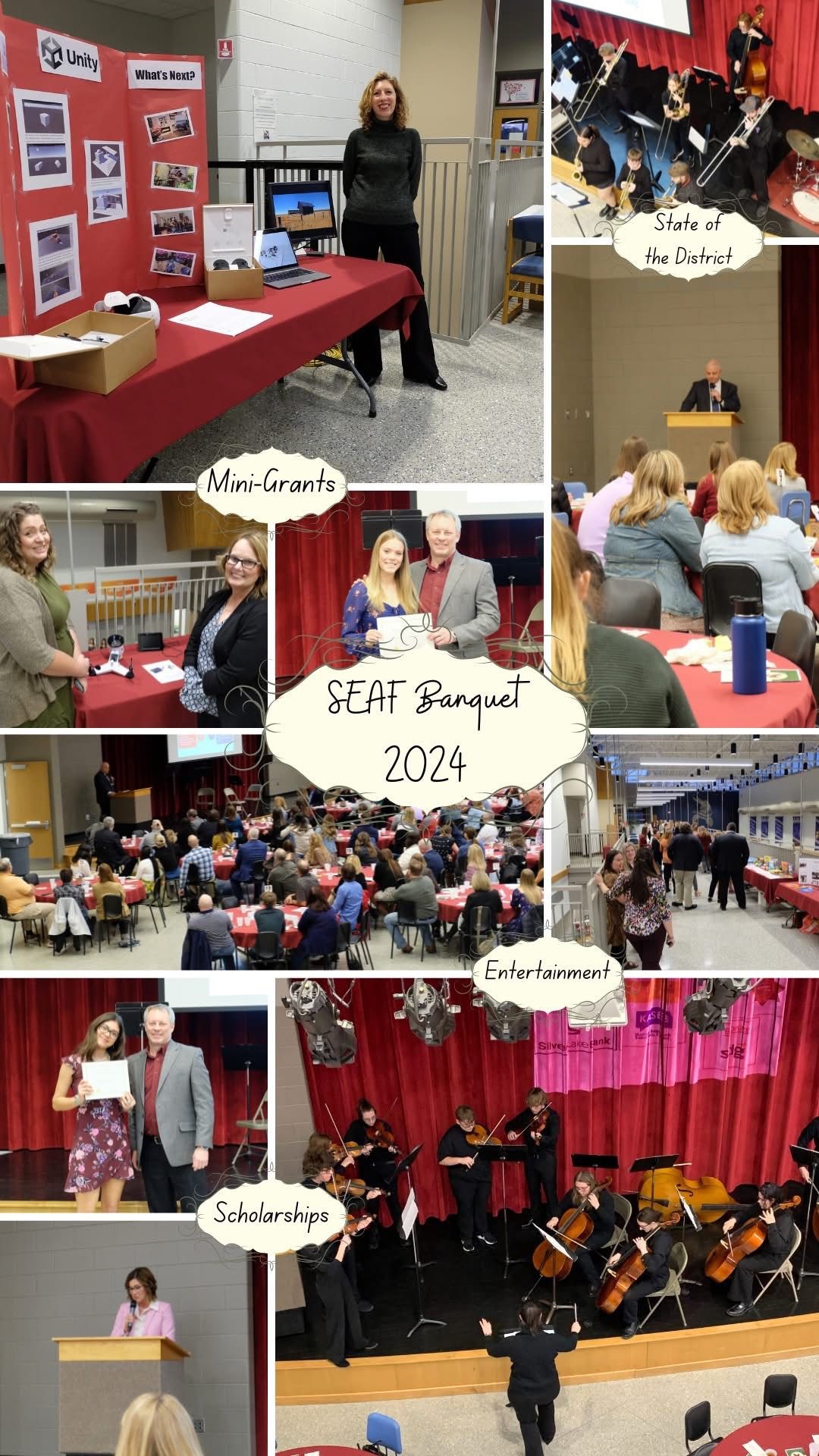 18th Annual SEAF Banquet: State of the District, Scholarship Awards & Teacher MiniGrant Recognition