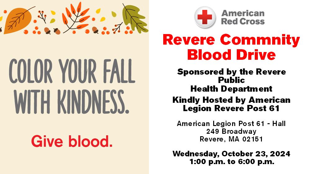 Revere Community Blood Drive