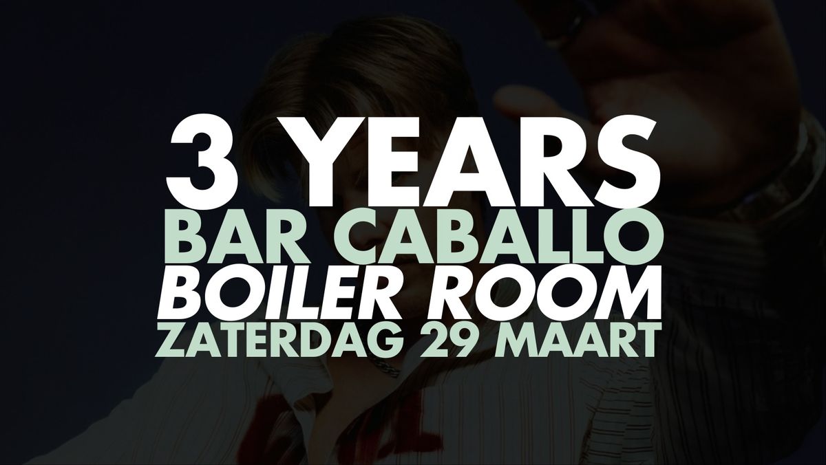 3 YEARS BAR CABALLO