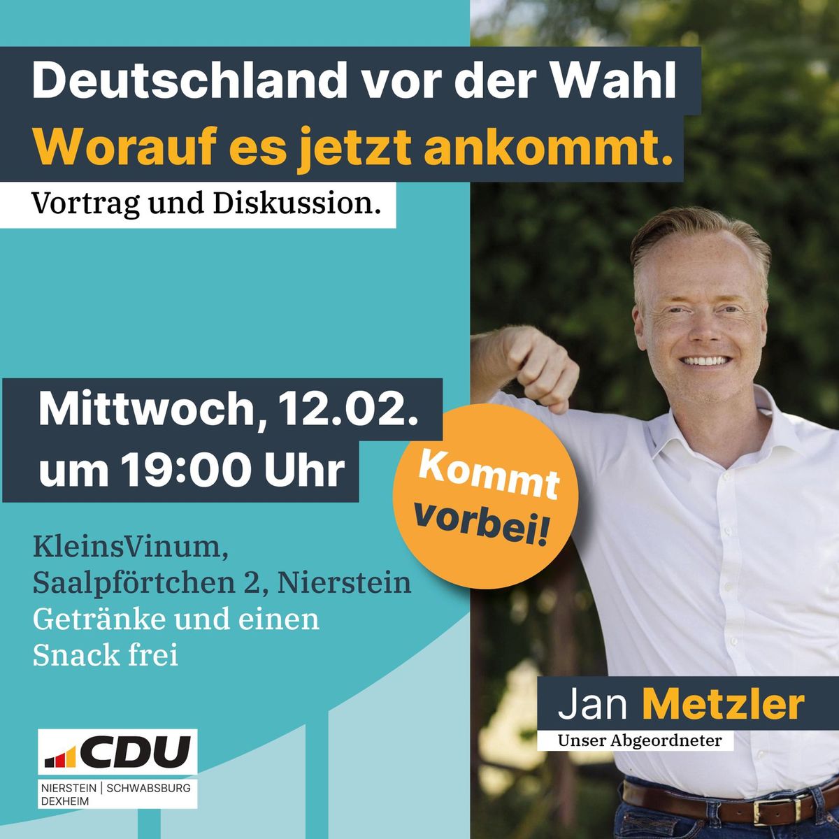 Deutschland vor der Wahl - Worauf es jetzt ankommt.