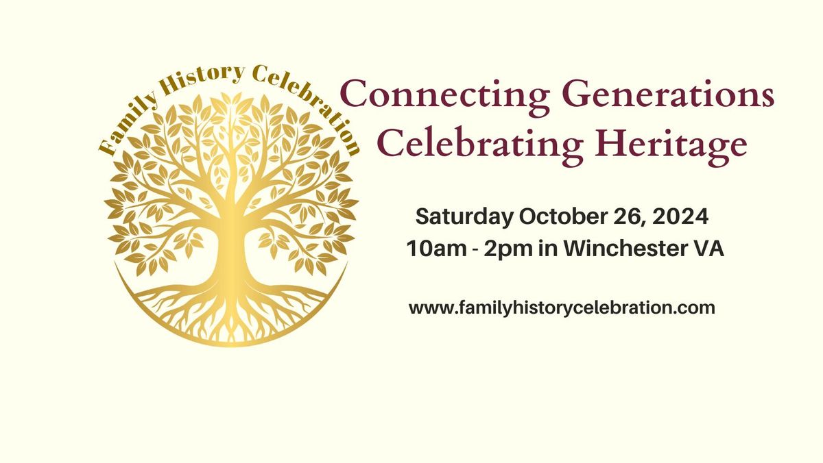 Family History Celebration-2024