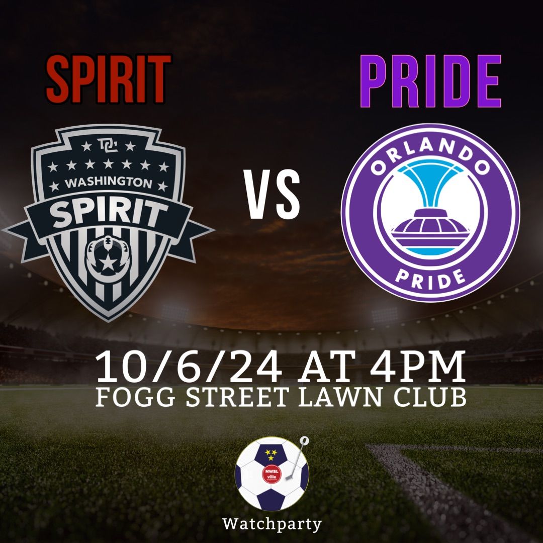 Washington Spirit vs Orlando Pride 