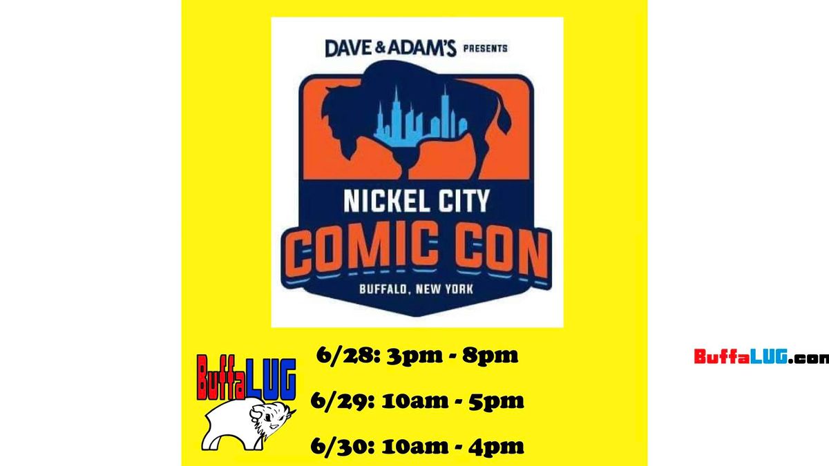 Nickel City Comic Con(Friday)