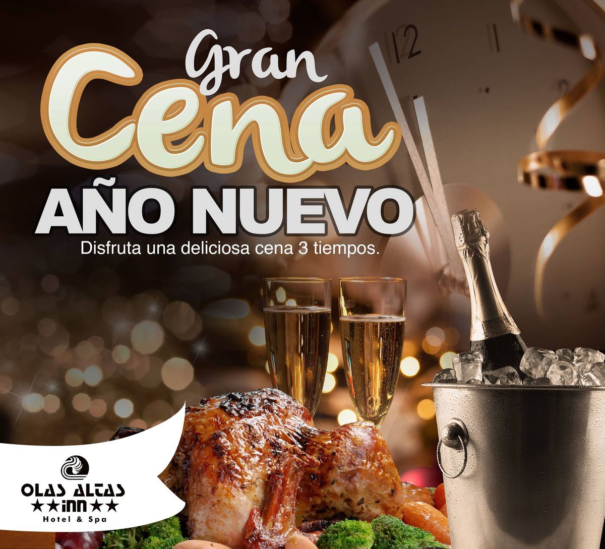 Gran Cena A\u00f1o Nuevo Mazatl\u00e1n - Grand New Year\u00b4s Dinner Celebration