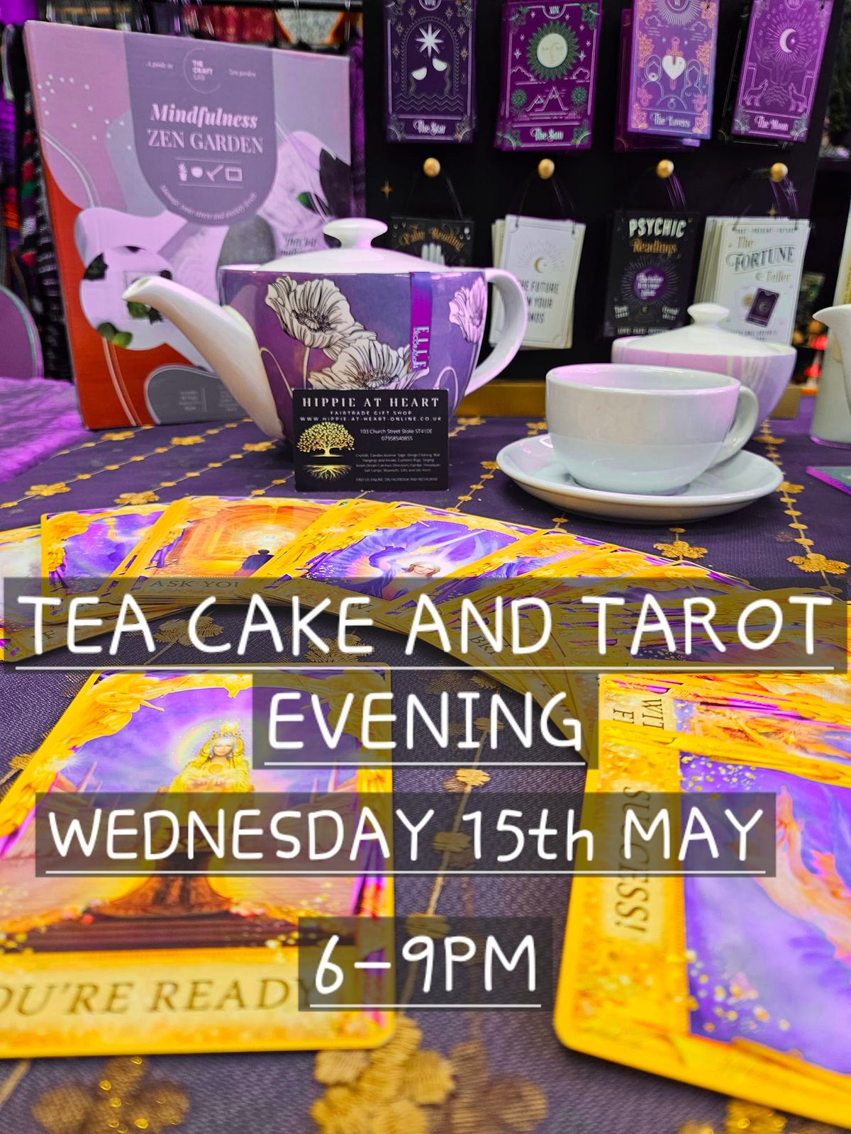 Tea Cake and Tarot Evening- FULLY BOOKED