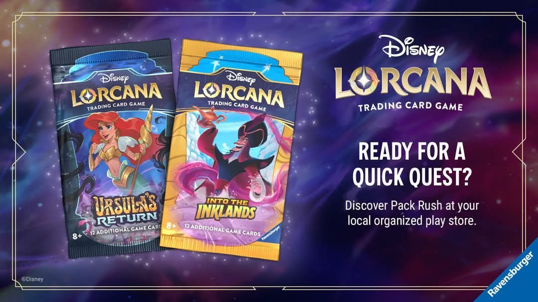 Disney Lorcana pack rush 