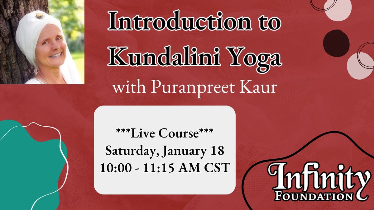 Introduction to Kundalini Yoga with Puranpreet Kaur