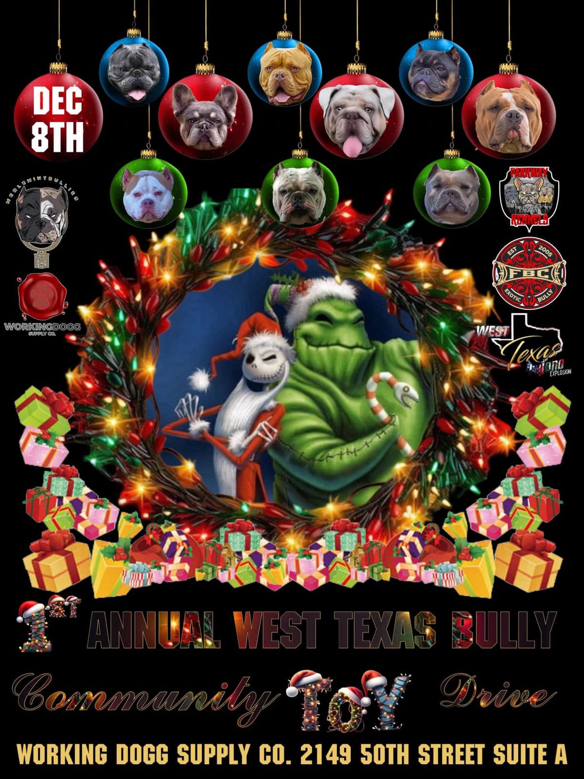 1st Annual West Texas Bully Community Toy Drive