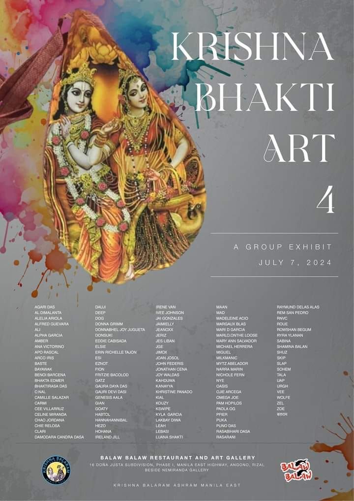 Krishna Bhakti Group Art Exhibit 4