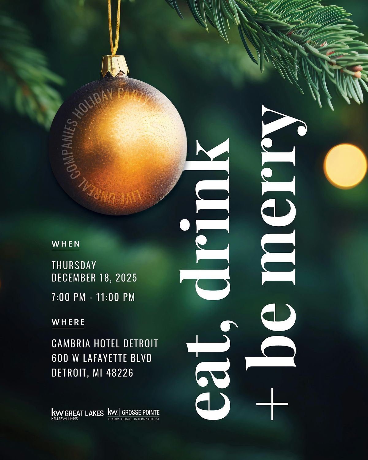 KW Great Lakes Holiday Party