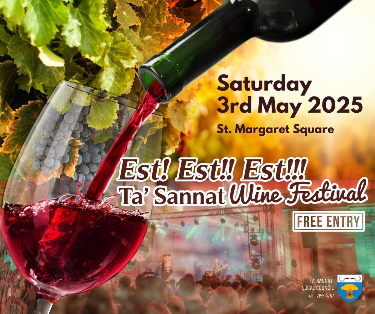 \ud83c\udf77\ud83c\udf47EST! EST!!EST!!! Ta\u2019 Sannat Wine Festival\ud83c\udf7e \ud83c\udf77 