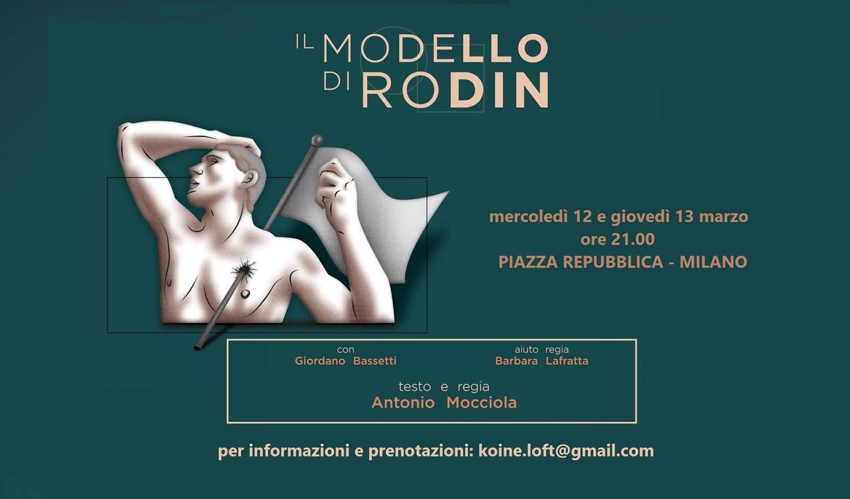 IL MODELLO DI RODIN di Antonio Mocciola - con Giordano Bassetti