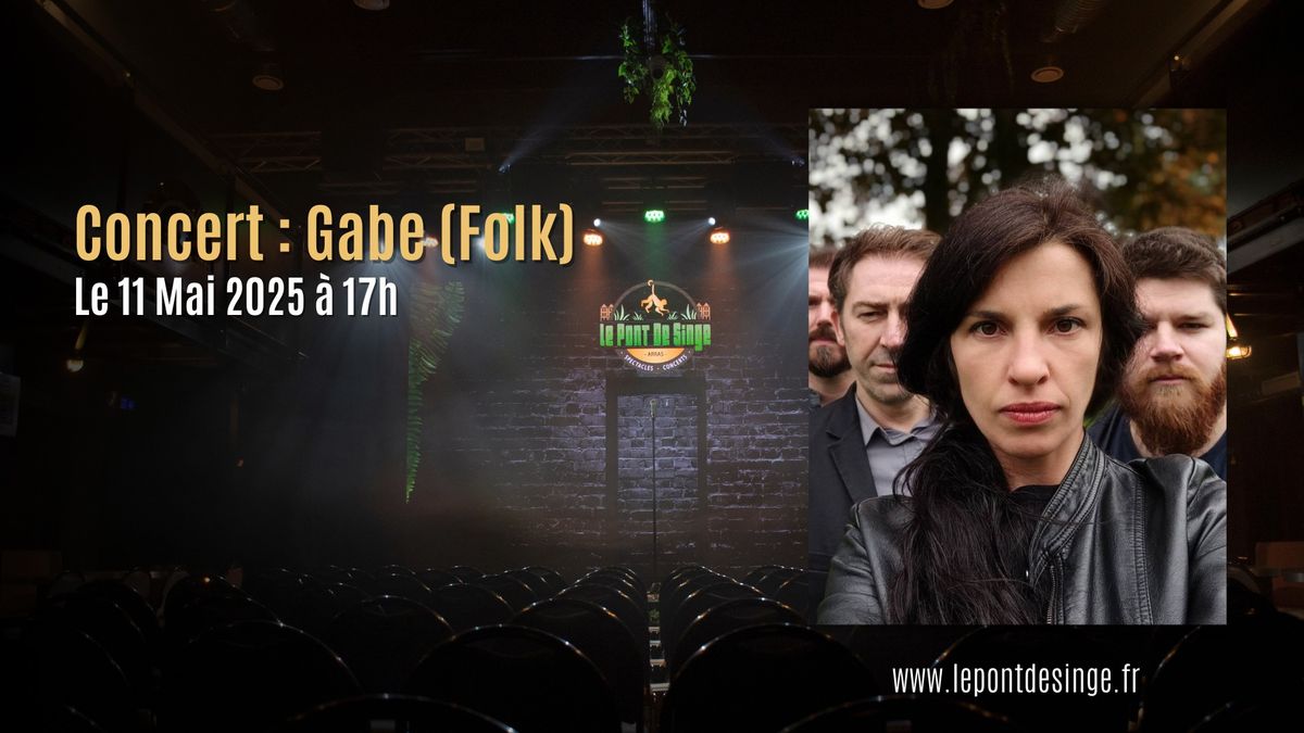 Concert : Gabe (Folk) 