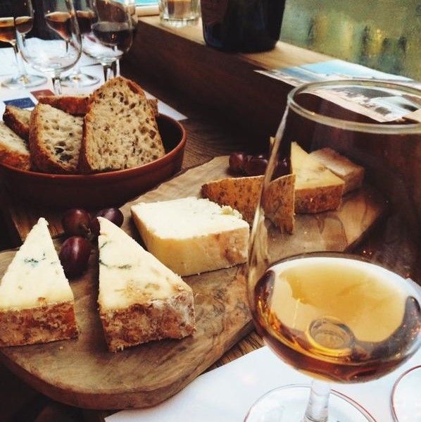 Fortified Wine and Cheese