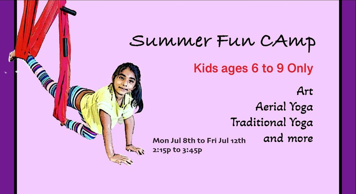 Summer Fun Camp for Ages 6 to 9