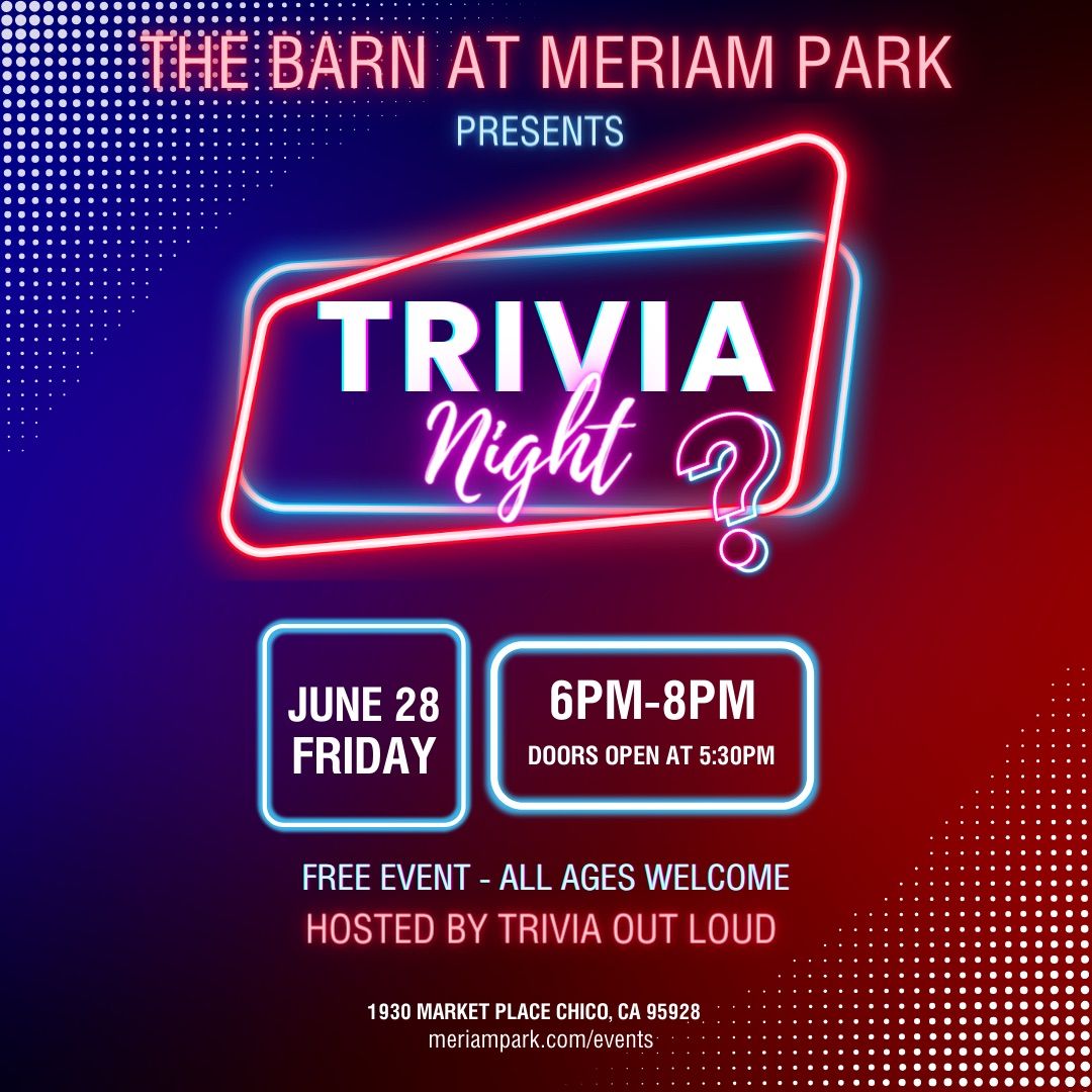 The Barn presents Trivia!