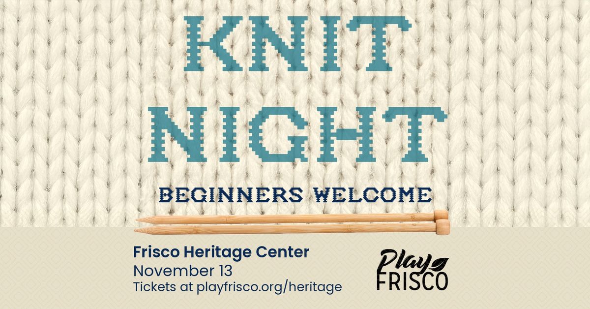 Knit Night