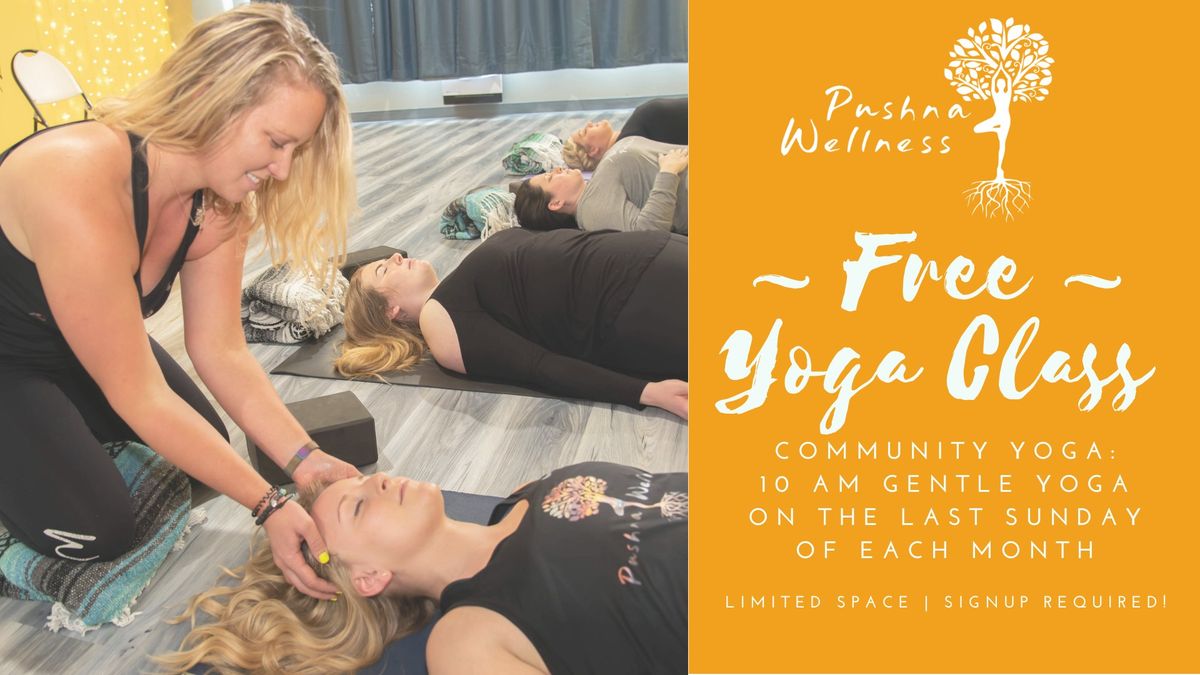 Free Community Yoga Class