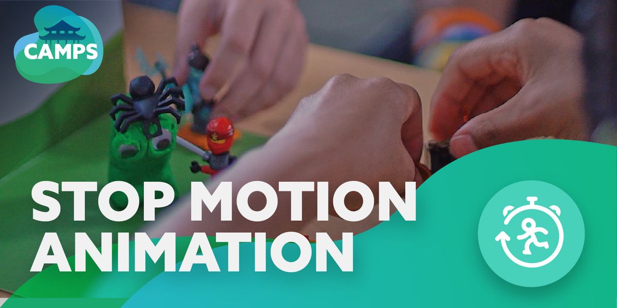 Stop Motion Animation (June 17th - 21st 12:30pm - 3:30pm)