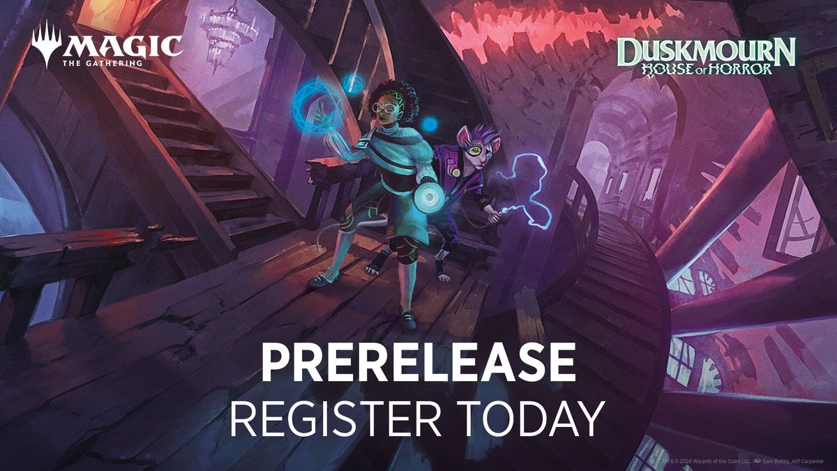 MtG Duskmourn Prerelease!