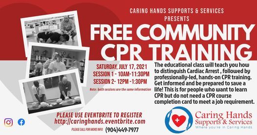 FREE Community CPR Training