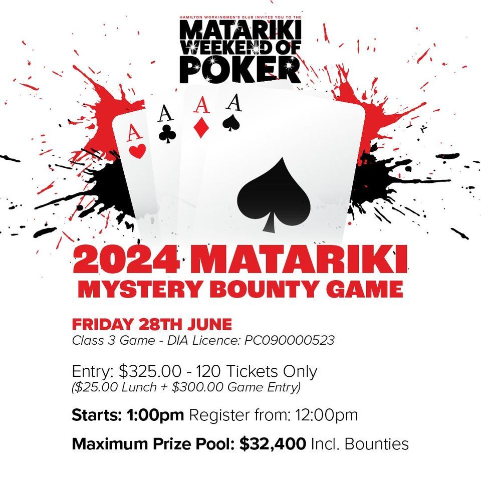 2024 Matariki Weekend Mystery Bounty Game
