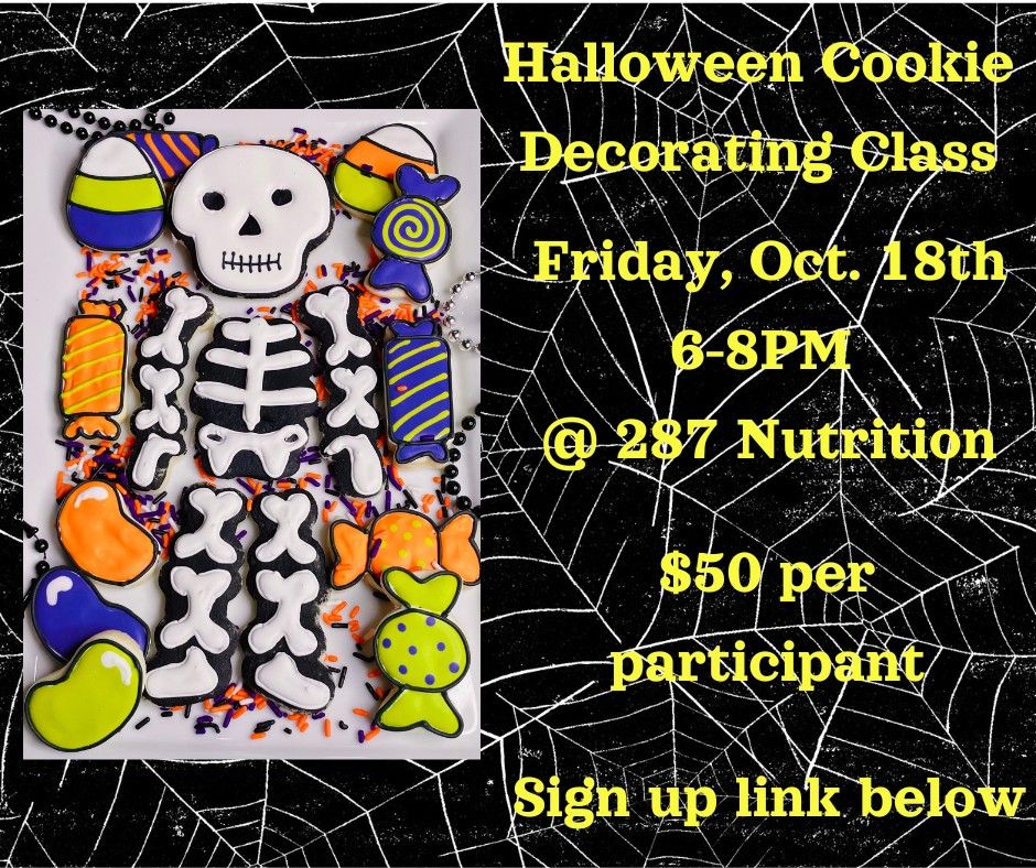 Halloween Cookie Decorating Class