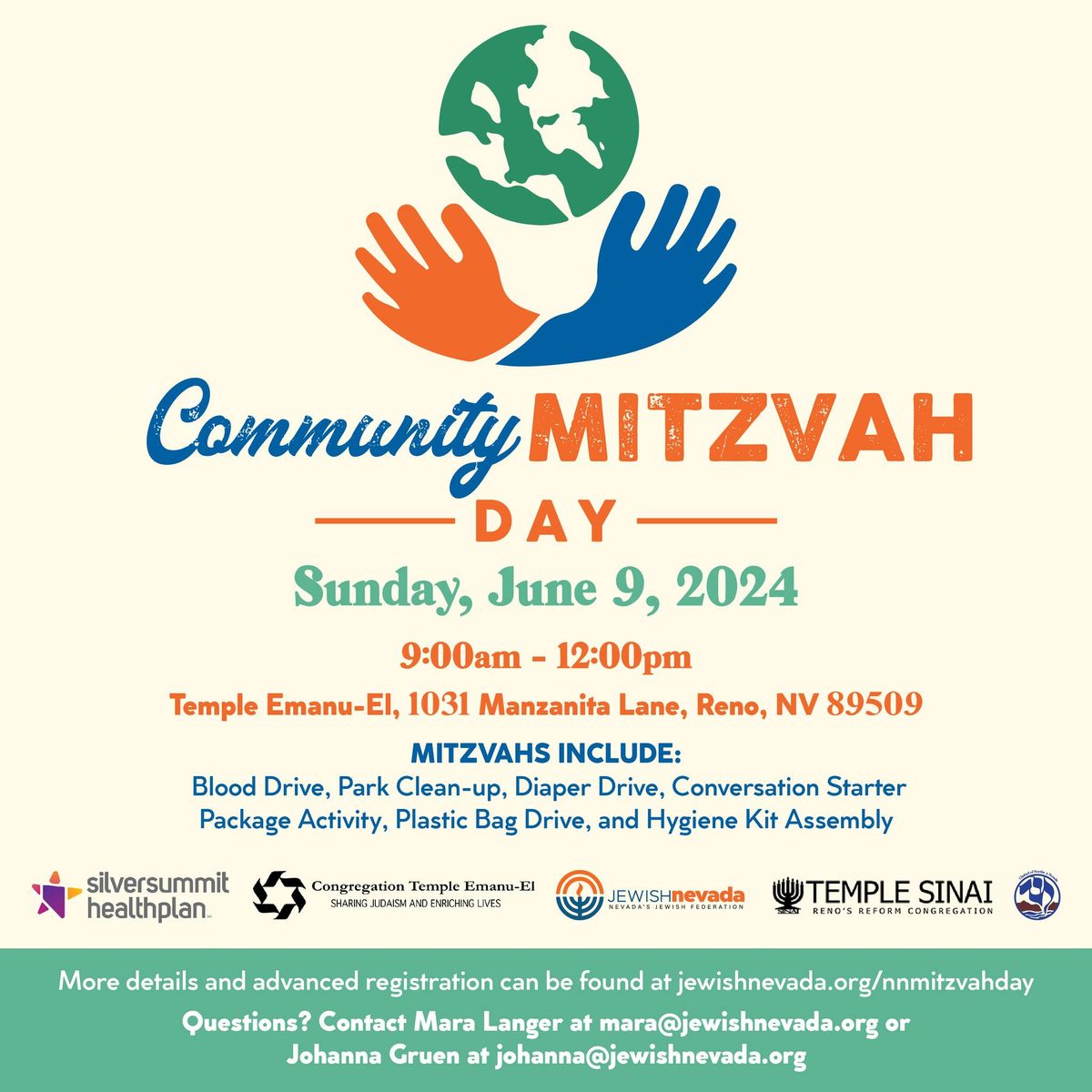 Northern Nevada Community Mitzvah Day