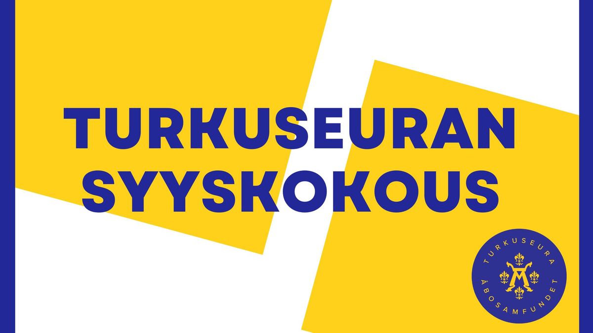 Turkuseuran syyskokous