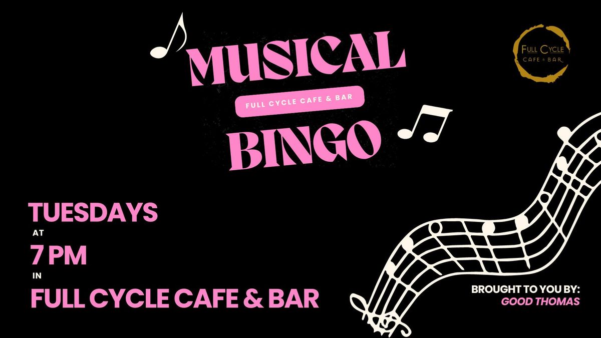 Musical Bingo | Every Tuesday Night!