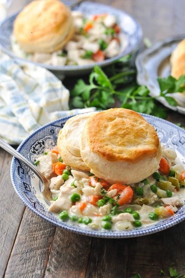 Chicken & Biscuit Dinner or Mac & Cheese