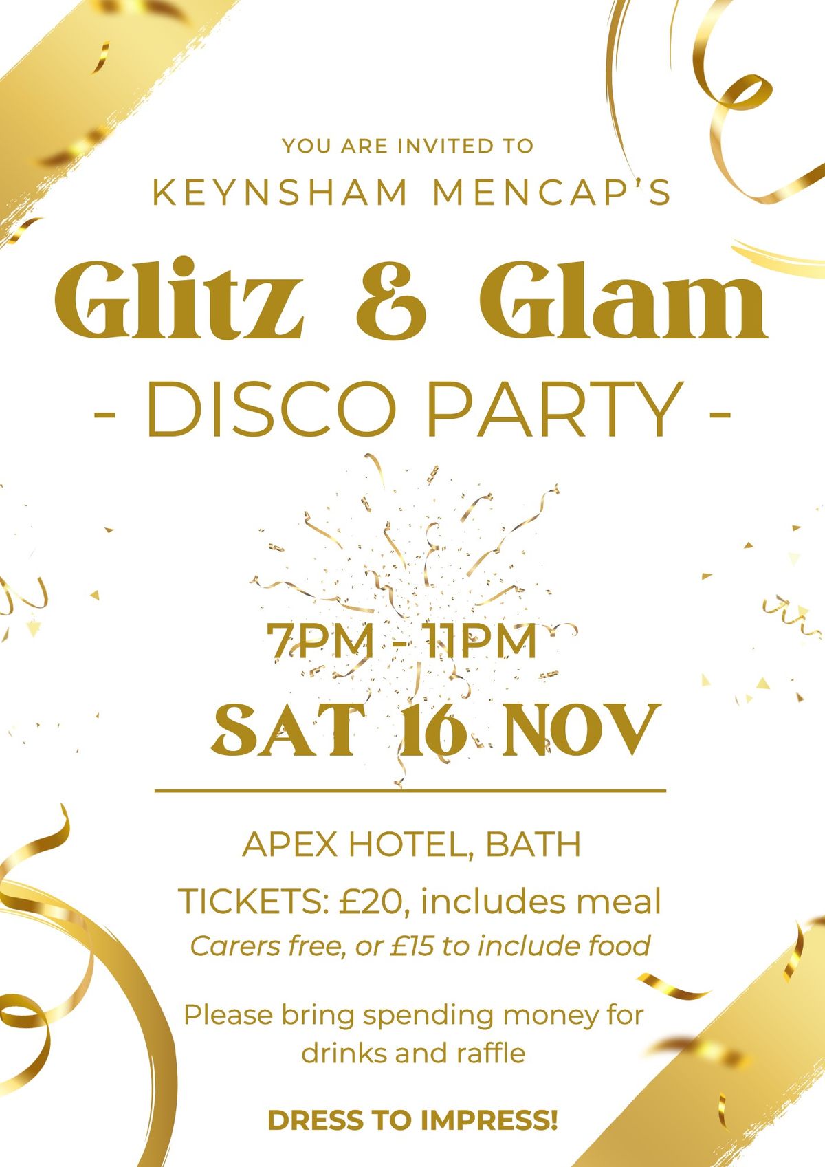 Glitz & Glam Disco Party