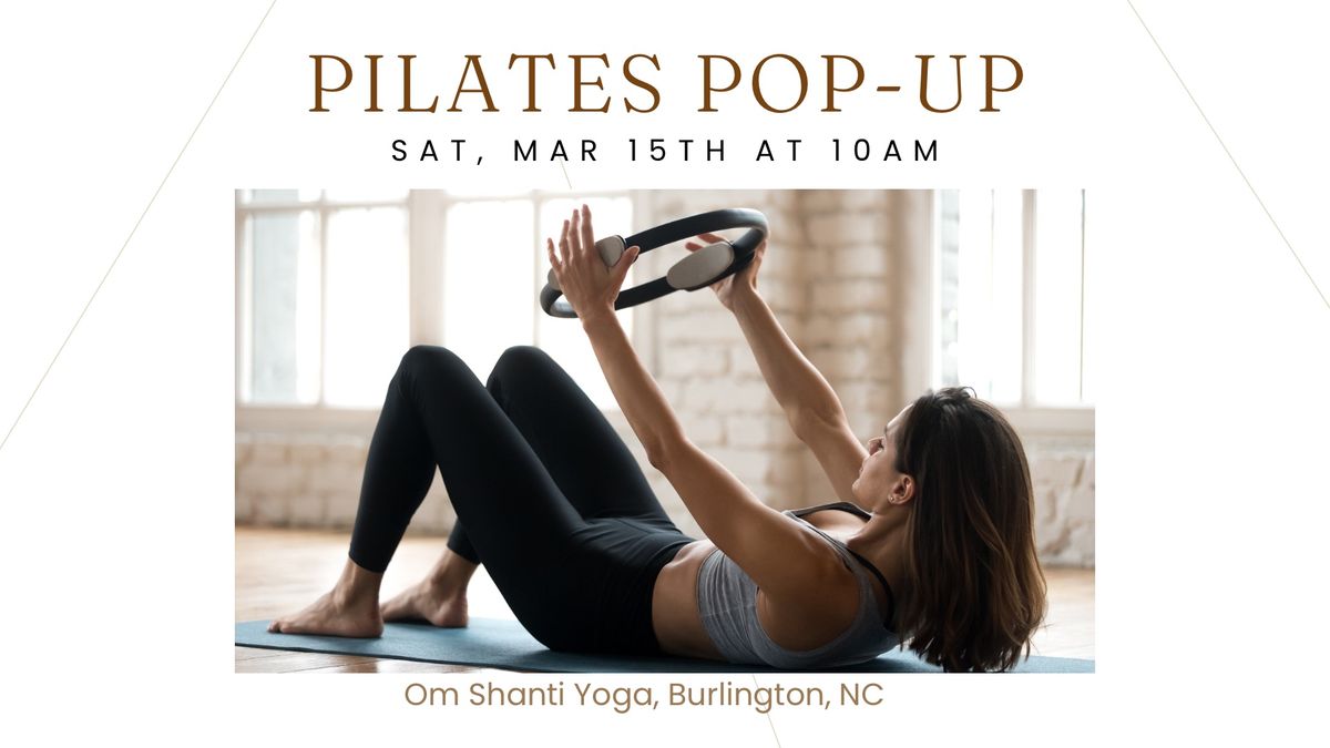 Pilates Class pop-up