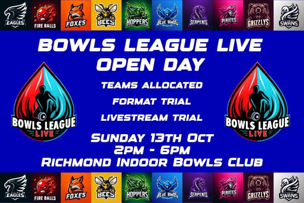 Richmond IBC Bowls League Live Open Day